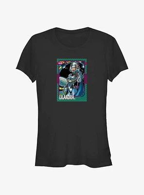 Marvel X-Men Lilandra Playing Card Girls T-Shirt