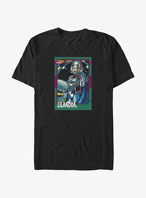 Marvel X-Men Lilandra Playing Card T-Shirt