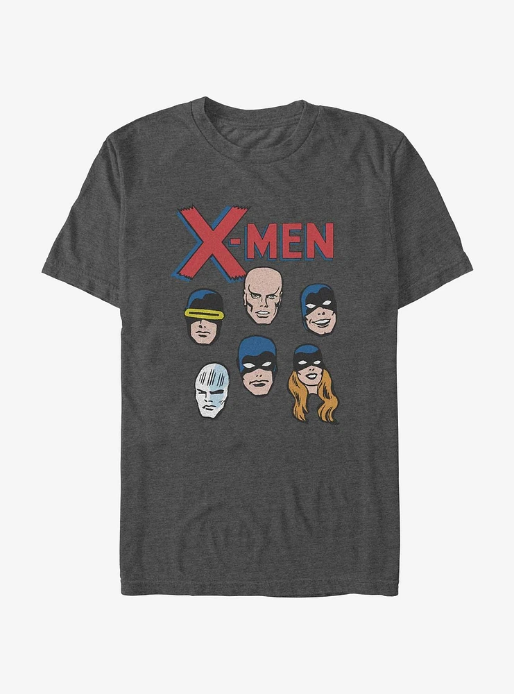 Marvel X-Men Heads T-Shirt