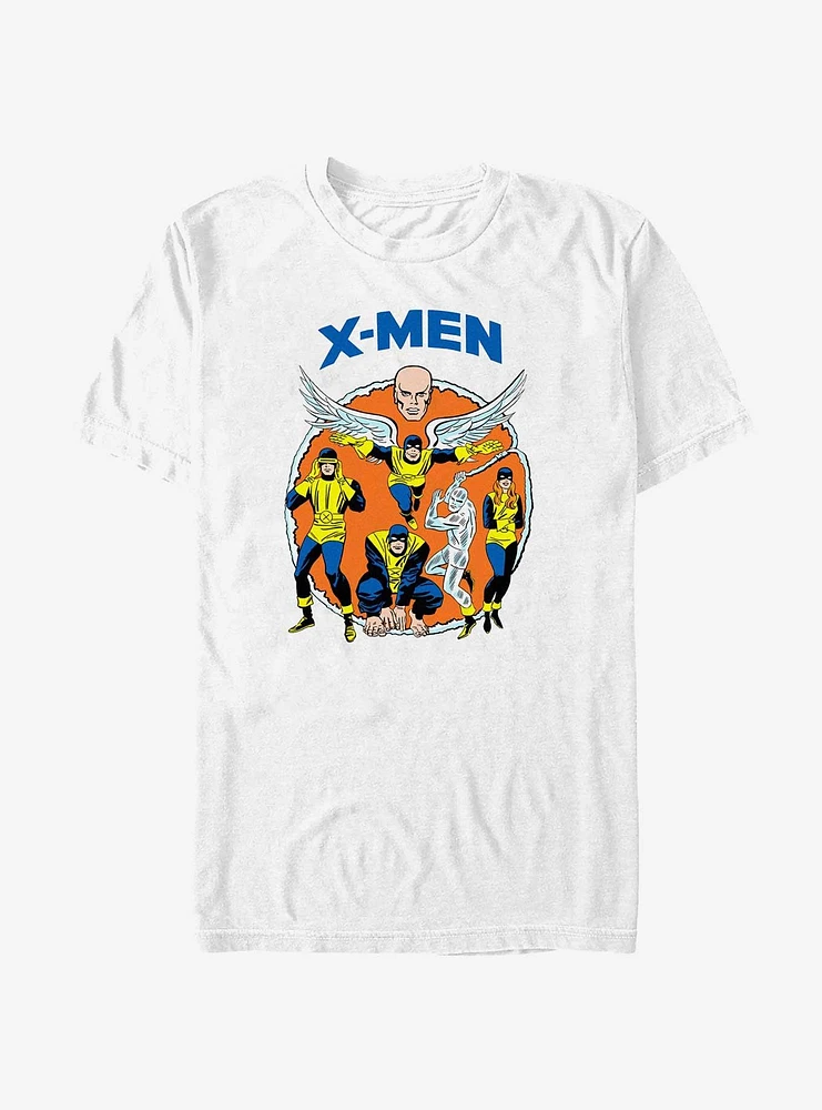 Marvel X-Men Team Classic Suits T-Shirt