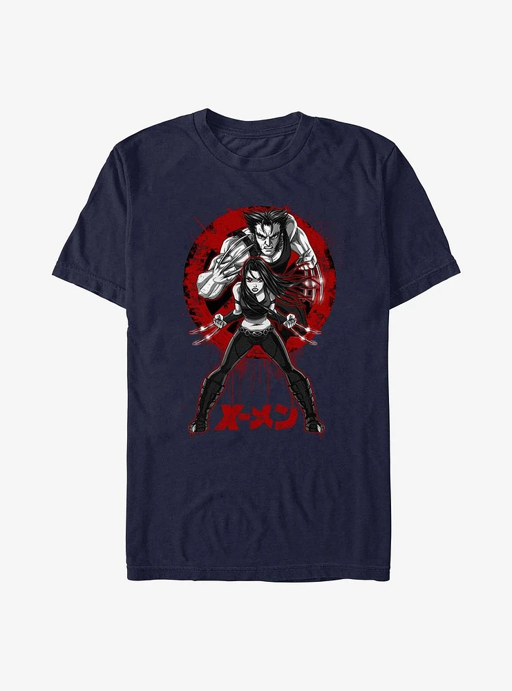 Marvel X-Men X-23 & Wolverine T-Shirt