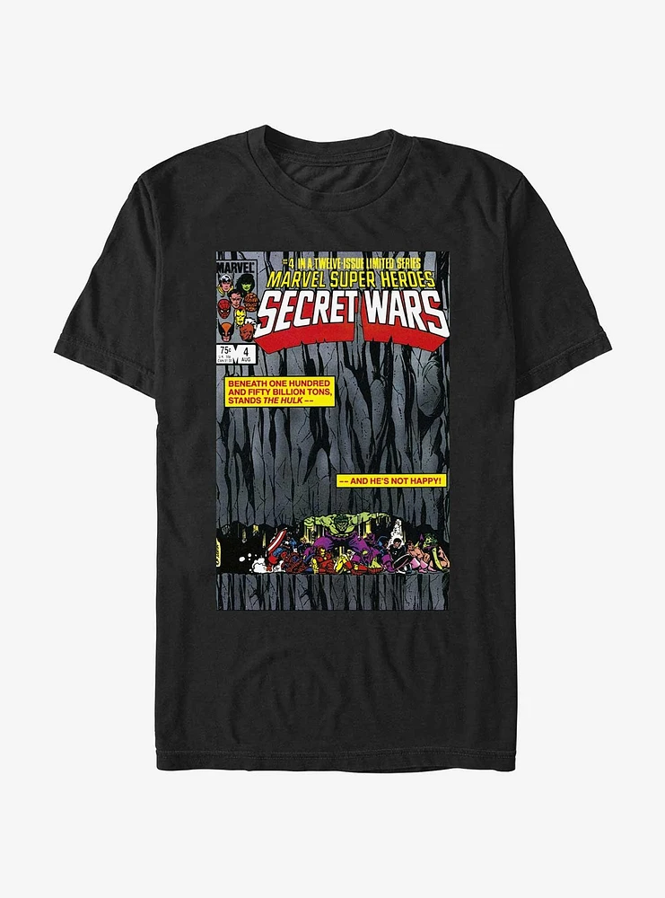 Marvel Secret Wars Comic Cover Vol4 The Hulk T-Shirt