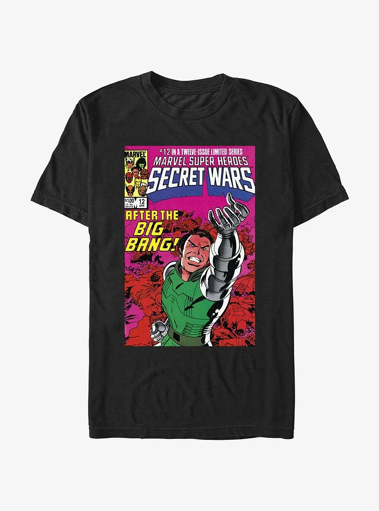 Marvel Secret Wars Comic Cover Vol12 Dr. Doom Big Bang T-Shirt