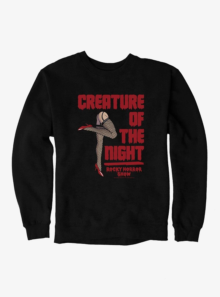 The Rocky Horror Picture Show Creature Of Night Sweatshirt