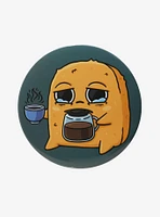 Sad Nuggie Coffee 3 Inch Button