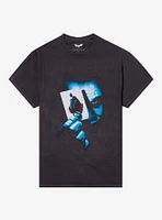 DC Comics The Dark Knight Joker Mineral Wash T-Shirt