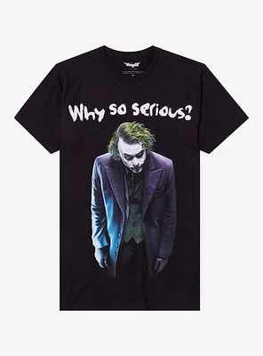 DC Comics Batman Joker Why So Serious? T-Shirt