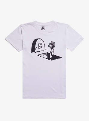 I'm Okay Skeleton T-Shirt By Call Your Mother