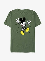 Disney Mickey Mouse Skeleton Jump Garment Dye T-Shirt