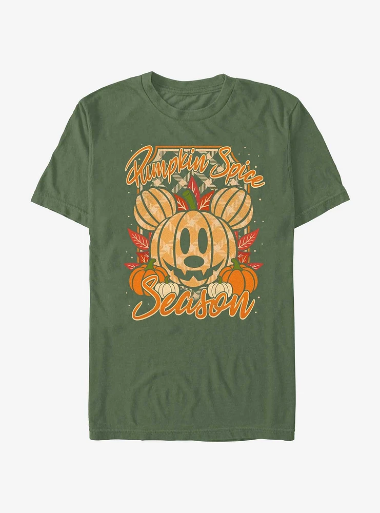 Disney Mickey Mouse Pumpkin Spice Garment Dye T-Shirt