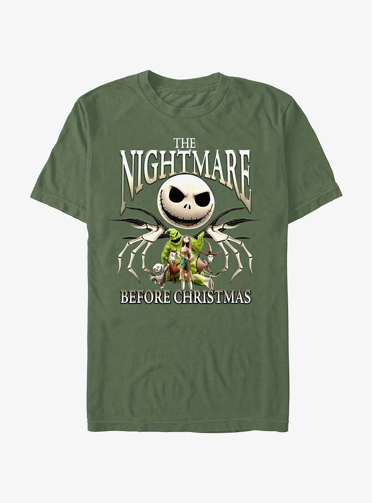 Disney The Nightmare Before Christmas Jacks A Garment Dye T-Shirt