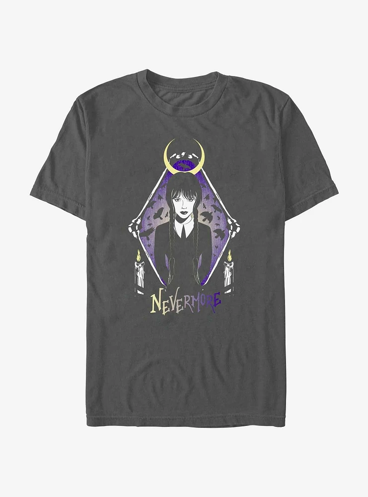 Wednesday Nevermore Garment Dye T-Shirt