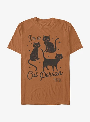 Disney Hocus Pocus I Am A Cat Person Garment Dye T-Shirt