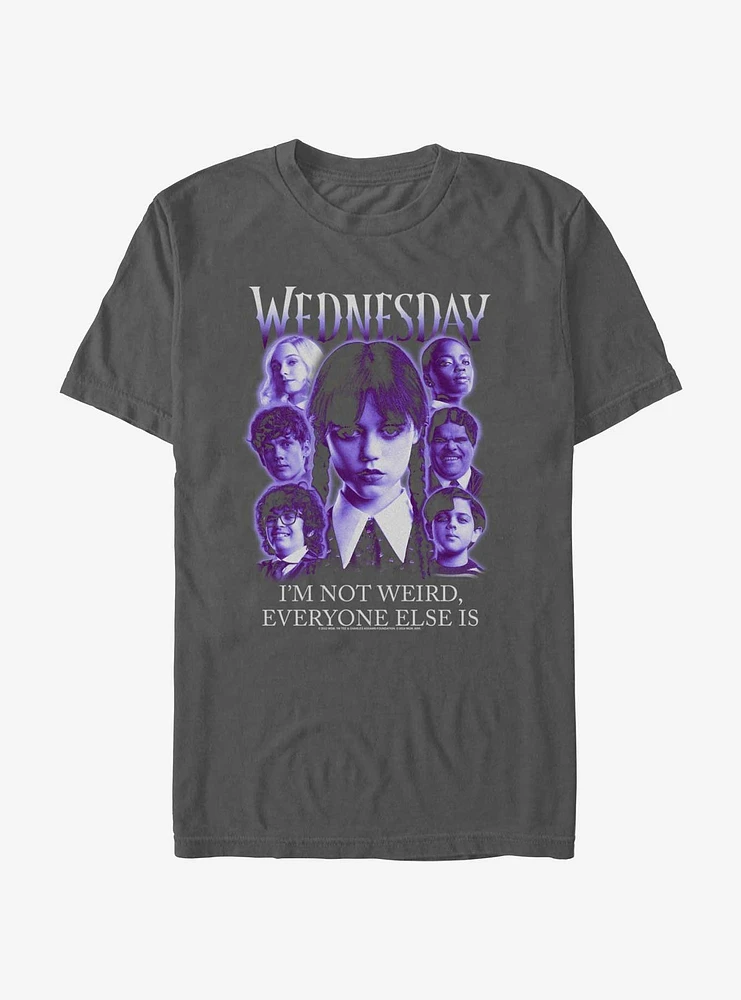 Wednesday Everyone Else Is Weird Garment Dye T-Shirt