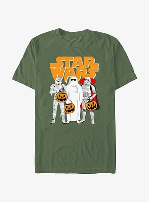 Star Wars Trick Or Treat Garment Dye T-Shirt