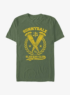 Buffy The Vampire Slayer Sunnydale Slayers Club Garment Dye T-Shirt