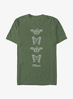 Edward Scissorhands Butterflies Garment Dye T-Shirt