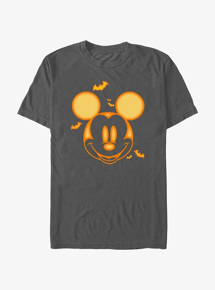 Disney Mickey Mouse Pumpkin Garment Dye T-Shirt