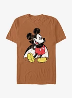 Disney Mickey Mouse Vampire Standing  Garment Dye T-Shirt