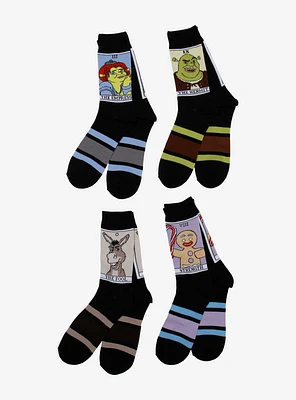 Shrek Characters Tarot Blind Bag Crew Socks