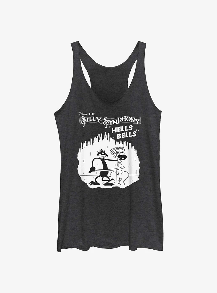 Disney Silly Symphony Hells Bells Cello Womens Tank