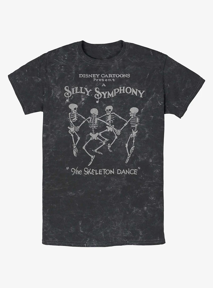 Disney Silly Symphony Skeleton Dance Mineral Wash T-Shirt