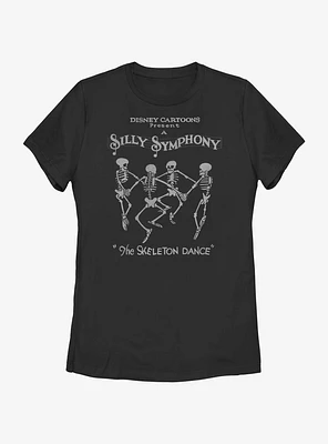 Disney Silly Symphony Skeleton Dance Womens T-Shirt