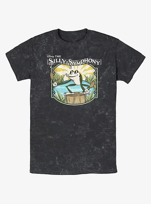 Disney Silly Symphony Spring Frog Pond Mineral Wash T-Shirt