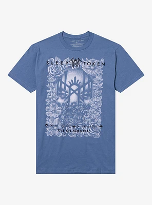 Sleep Token Floral Mask T-Shirt