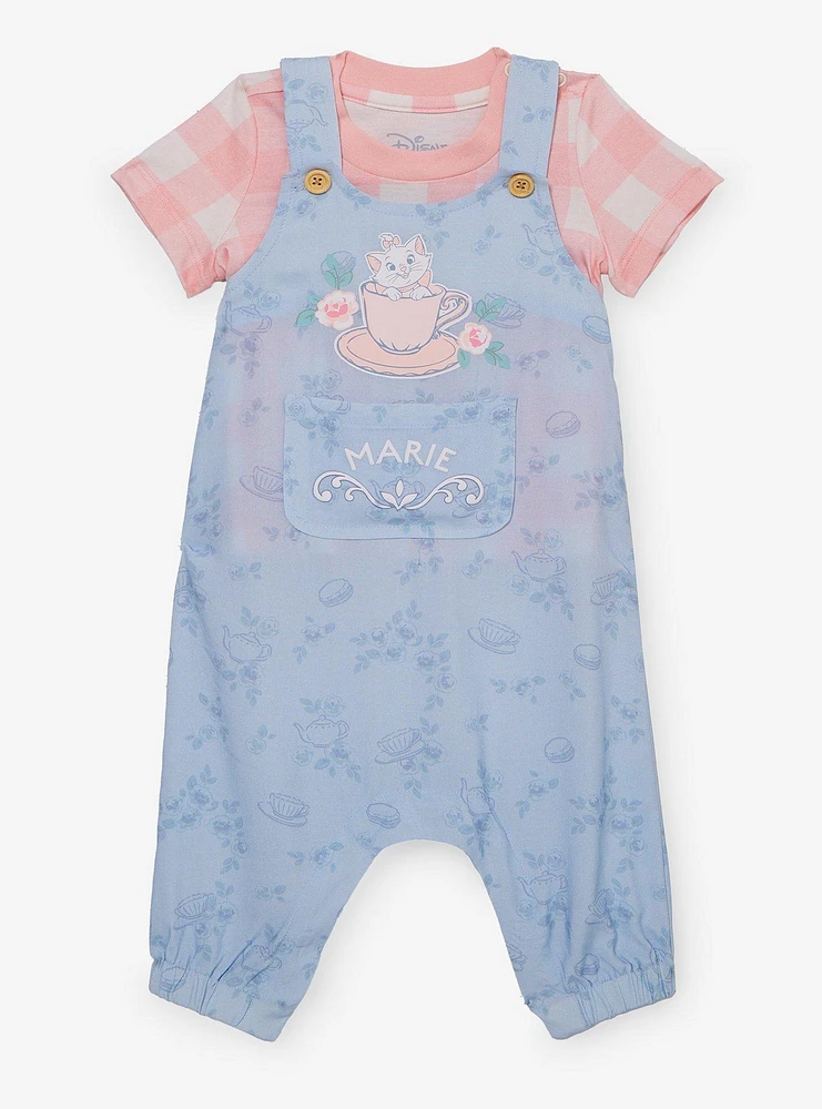 Disney The Aristocats Marie Teacup Infant T-Shirt & Overalls Set - BoxLunch Exclusive