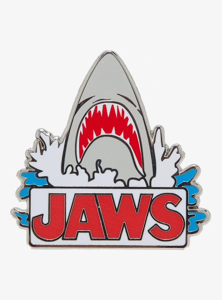 Jaws Logo Enamel Pin