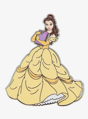 Disney Beauty And The Beast Belle & Book Enamel Pin