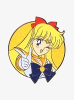 Pretty Guardian Sailor Moon Sailor Venus Glitter Enamel Pin