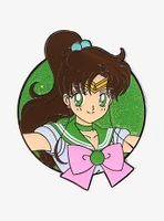 Pretty Guardian Sailor Moon Sailor Jupiter Glitter Enamel Pin