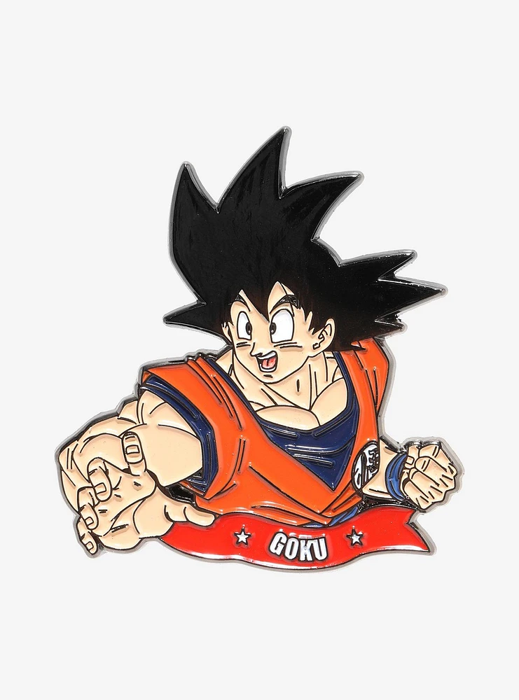 Dragon Ball Super Goku Name Enamel Pin