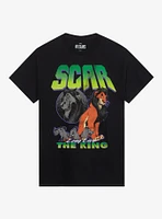 Disney The Lion King Scar Collage Boyfriend Fit Girls T-Shirt