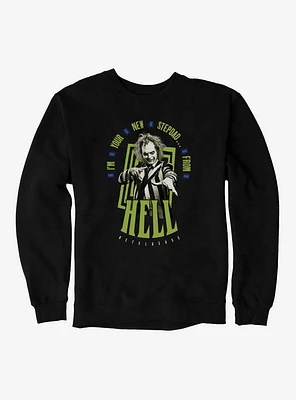 Beetlejuice Stepdad From Hell Sweatshirt