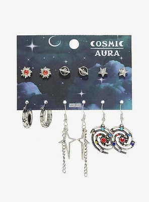 Cosmic Aura Solar System Earring Set