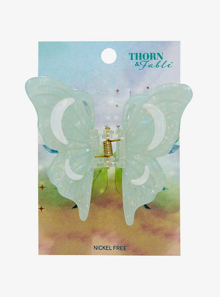 Thorn & Fable Lunar Moth Claw Hair Clip