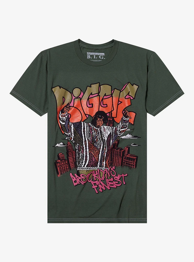 The Notorious B.I.G. Brooklyn's Finest Relaxed Fit Girls T-Shirt