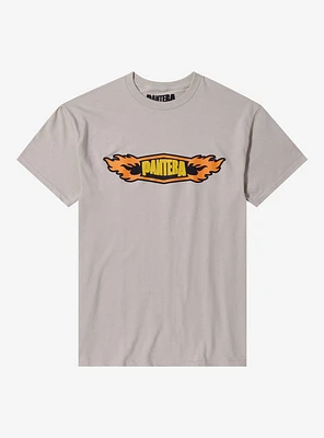 Pantera Flames Logo T-Shirt