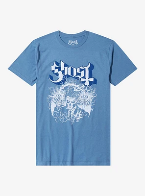 Ghost Nikola Tesla Papa Emeritus T-Shirt