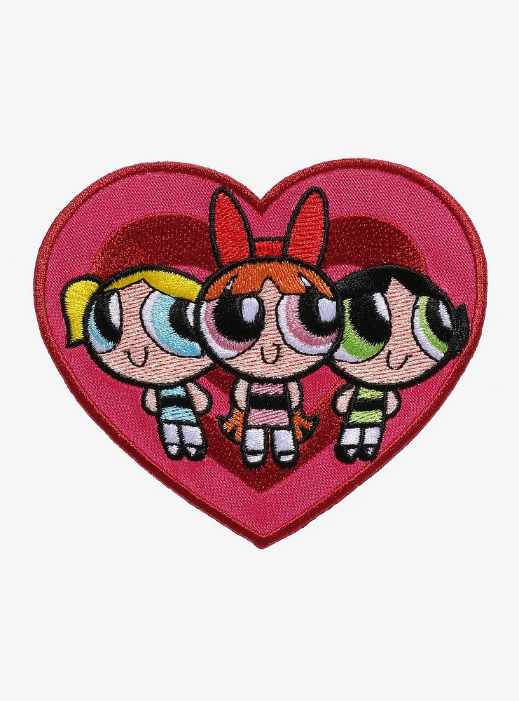 The Powerpuff Girls Trio Heart Patch