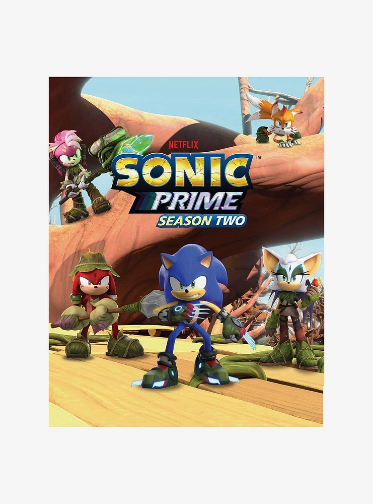 Sonic Prime: Season 2 Blu-Ray Disc