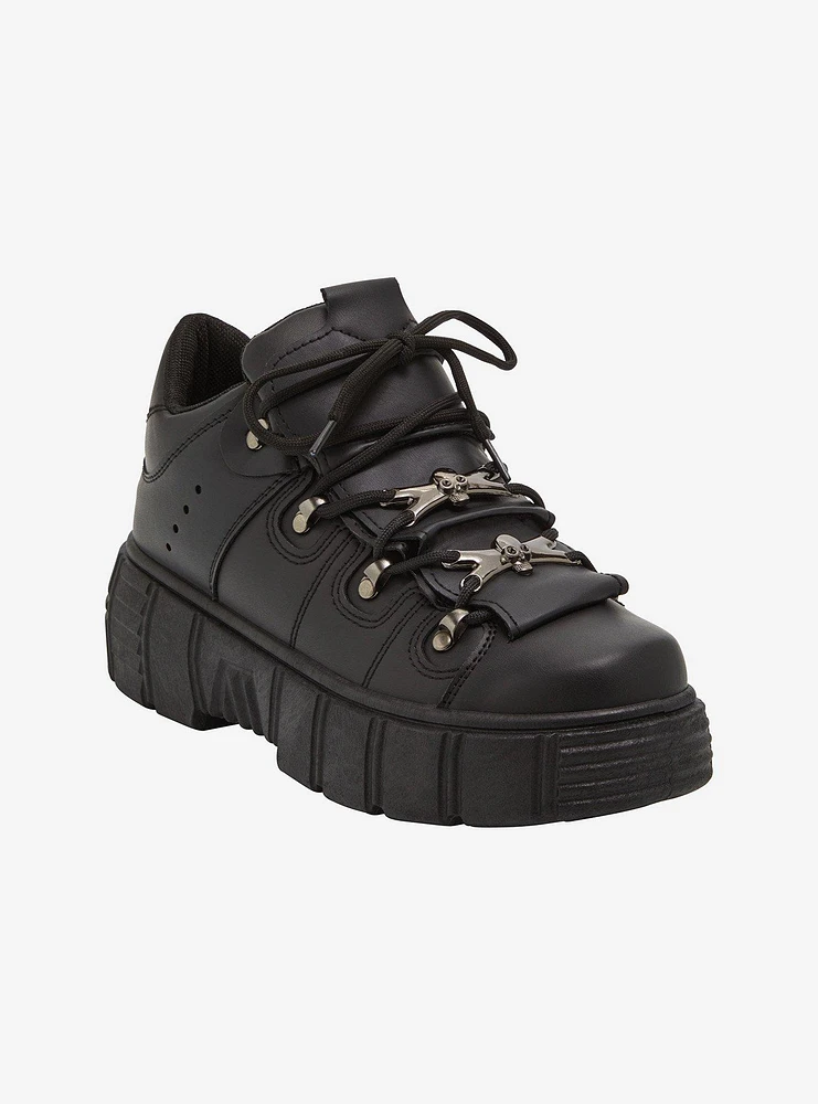 Koi Black Rimo Core Chunky Sneakers