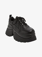 Koi Black Vilun Platform Sneakers