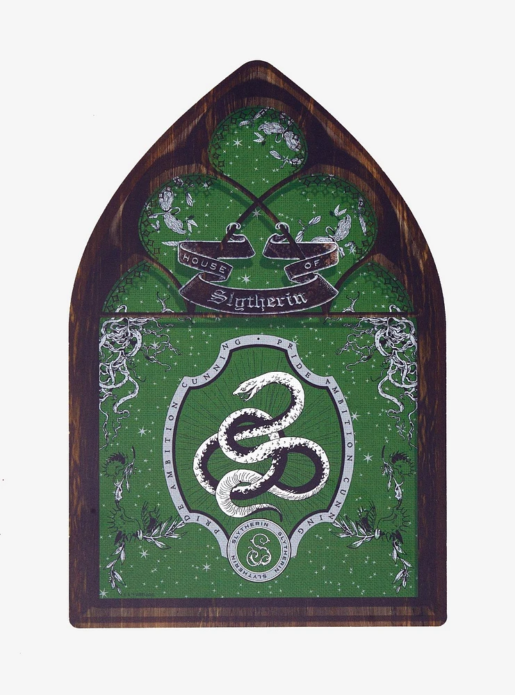 Harry Potter Slytherin Window Wall Sign