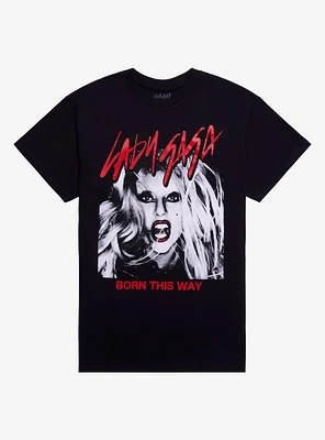 Lady Gaga Born This Way Album Cover T-Shirt