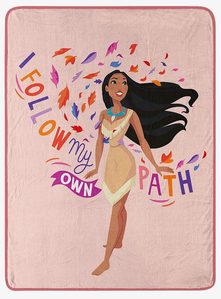 Disney Pocahontas Own Path Micro Raschel Throw