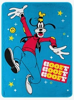 Disney Goofy Guy Micro Raschel Throw